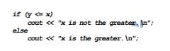 True or false: The following if/else statements cause the same output to display. A) B) Write an...-1