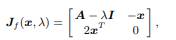 Newton’s method can be used to compute an eigenvalue ? and corresponding eigenvector x of an n × n...-2