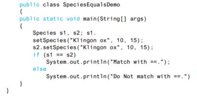 Given the class Species as defined in Listing 5.19, why does the following program cause an error...-1