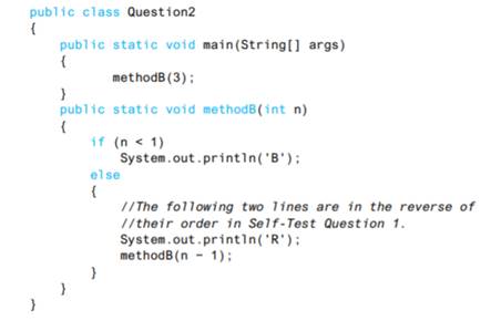 What output will be produced by the following code? What is the output produced by the following...-2