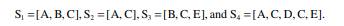 The XYZ Corporation maintains a set of fi ve Web pages: {A, B, C, D, and E}. The following sessions...