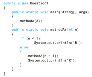 What output will be produced by the following code? What is the output produced by the following...-1