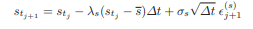 Use the equation: proposed in the text as Eq. (8.22) to model the monthly S&P 500 index values, and...-2