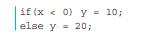 Show how this sequence can be rewritten using the ? operator.