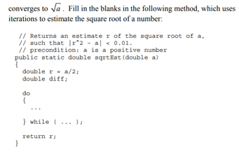 Given a positive number a, the sequence of values-2