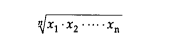 In addition to the arithmetic average of a set of numbers both a geometric and harmonic mean can be...-1