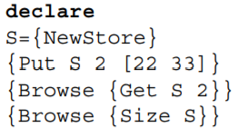 Memory store. This exercise investigates another way of introducing state: a memory store. The...-1