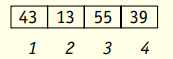 In the data cleanup problem, we assumed that the items were stored in a list with a fixed number of...-1