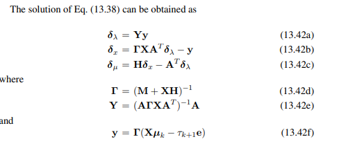 Verify that the solution of Eq. (13.39) is given by Eq. (13.42).-2