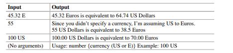 currency.py Write a script that converts between US dollars and Euros. (Use a rate of 1 US = 0.7 E...