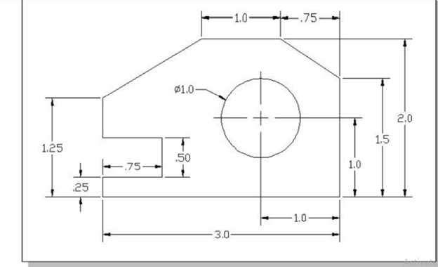 . Inclined Support {Thickness: .5