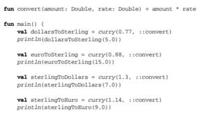 This exercise is about creating a set of functions to perform currency conversions based on...-1