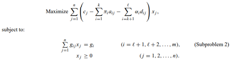 Consider a ‘‘nested decomposition’’ as applied to the problem Let (1) be the constraints of the...-3