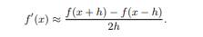 (a) Write a program to compute an approximate value for the derivative of a function using the...-3