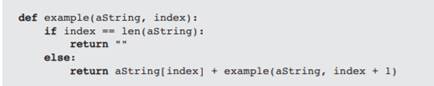 Describe the costs and benefits of defining and using a recursive function. Explain what happens...-4