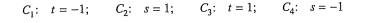 Show that the following integral over a four-sided region bounded by the curves shown in Figure 6.48...-3