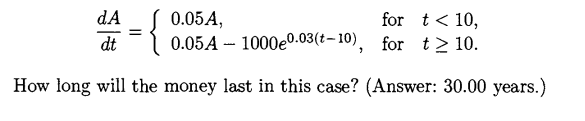 Suppose that Ms. Li deposits $10000 in an investment account that pays an annual interest rate of 5%...-2