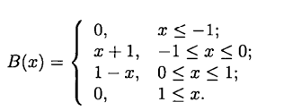 For a linear spline function we have ci = 1, which forces TV = 0. Thus, a linear spline has no...