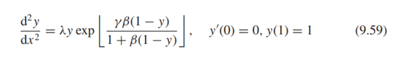 Hlava´cek et al. (1968) provide the following example of heat and mass transfer in ? a porous...