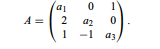 Let x = (1, 1, 0)T be an eigenvector associated with the eigenvalue ?1 = 3 of the matrix (a) What...