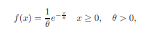 Given a random sample of size n from an exponential distribution with pdf (a) Find the MLE of ?. (b)...-1