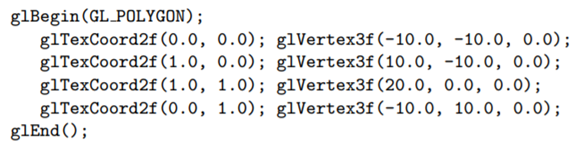 Restore the original texturedSquare.cpp and then change the coordinates of only the third...-1