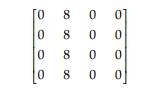 Find the results, magnitude, and direction, of applying the Prewitt edge detector to the following...