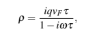 Using Equation (14.82) obtain a general expression for the transverse conductivity s(q,?) for a...