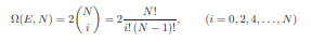 In Problem 4.19 the density of states was given (without proof) for the one-dimensional Ising model...