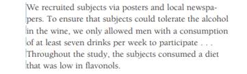 Red wine contains flavonol, an antioxidant thought to have beneficial health effects. But to have an...