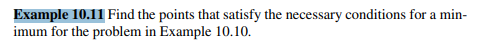 In Example 10.11 it was found that Example 10.10-4