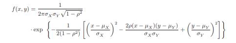 Consider random variables X and Y with the joint pdf (bivariate Gaussian): where ? = ±1. Show that...