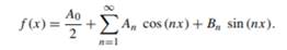 An earlier chapter demonstrated that some functions can be expressed as an infinite sum of...-1