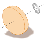 A uniform solid disk is set into rotation with an angular speed ? i about an axis through its...