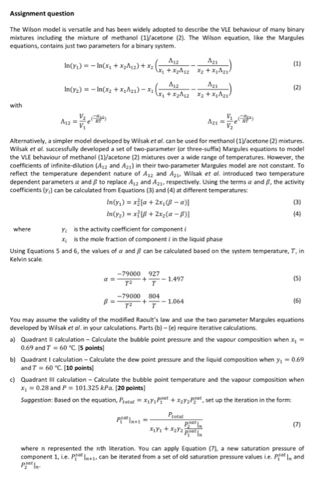 The importance of bubble point and dew point calculations Four common types of vapor-liquid...-2