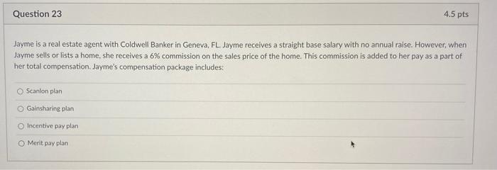 Jayme is a real estate agent with Coldwell Banker in Geneva, FL Jayme receives a straight base...