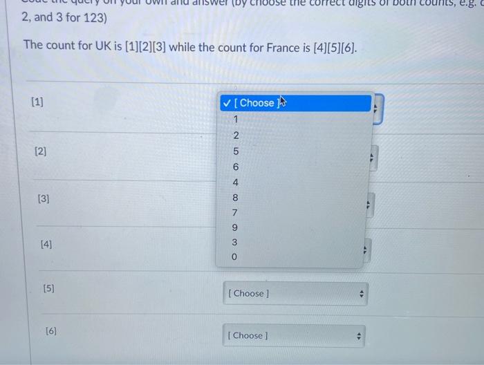 The following query result shows how many films are from each country, ordered from the highest to...-2