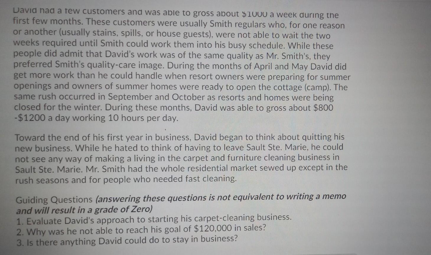 David's Entrepreneurial Venture David Edward is a 26-year-old military man and a lifelong resident...