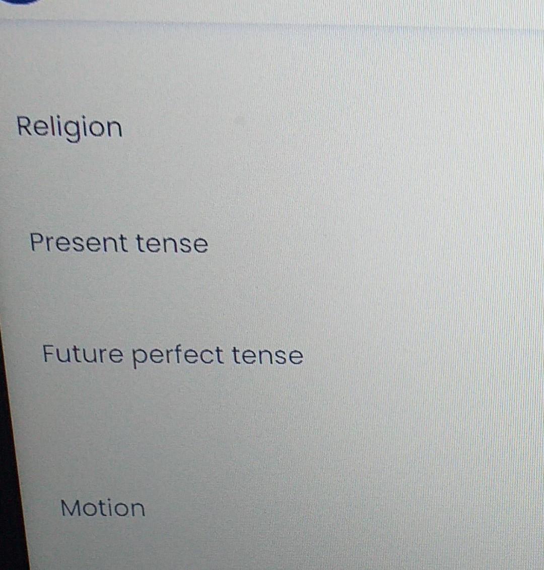 Cape Town is not a collective noun. Select one: True False Dialect Future tense Present perfect...-3