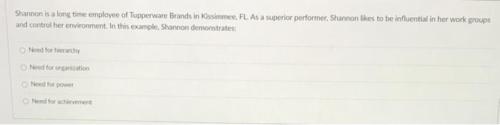 Shannon is a long time employee of Tupperware Brands in Kissimmee, FL. As a superior performer,...