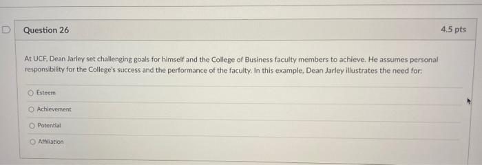 At UCF Dean Jarley set challenging goals for himself and the College of Business faculty members to...