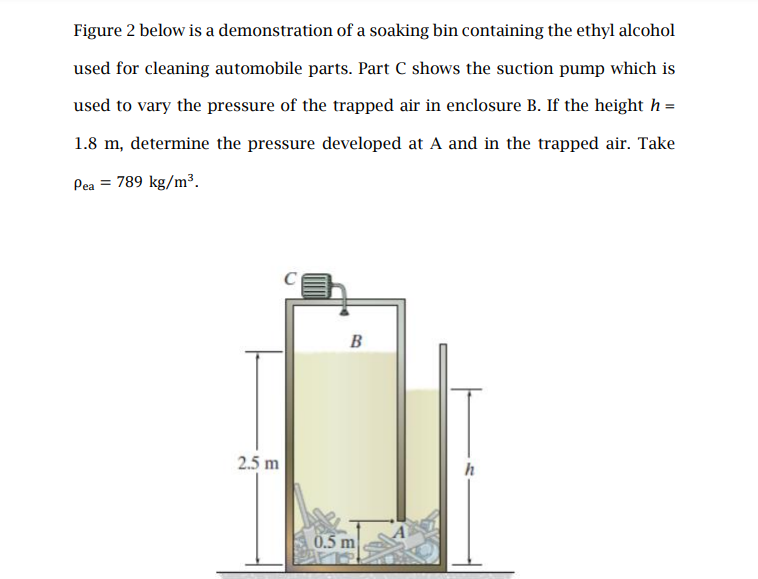 Figure below is a demonstration of a soaking bin containing the ethyl alcohol used for cleaning...