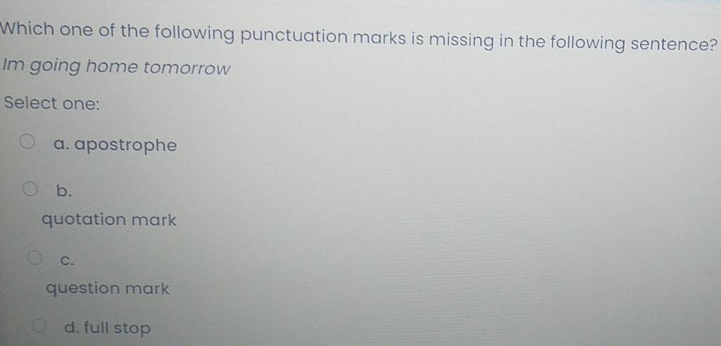 The main disadvantages of oral communication include Select one: a. message impermanence O b....-2