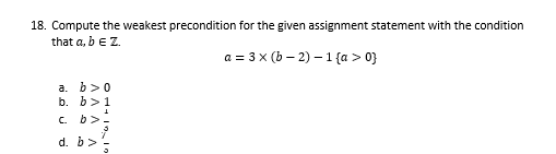 Which of the following operational semantic descriptions defines the Pascal statement...