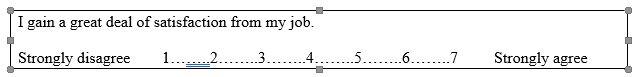 You carried out a survey of the employees of your company. In one part of the questionnaire the...