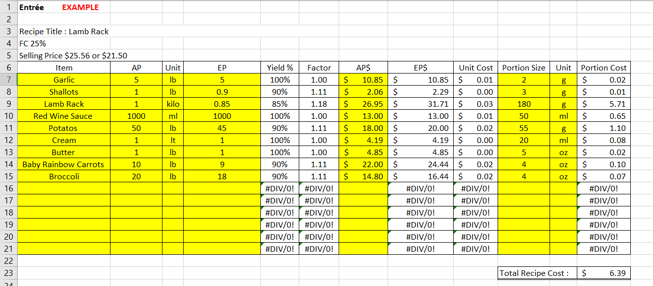 Unit Portion Size Unit Ib EP 5 0.9 2 3 Ib ?? ??? ??? ??? 0.85 180 kilo ml 1000 50 ml Ib 45 1 Entrée...