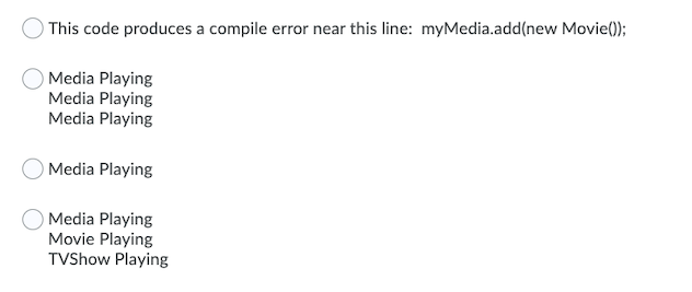 This problem has been solved! See the answer What is the output of the following code? Java C#...