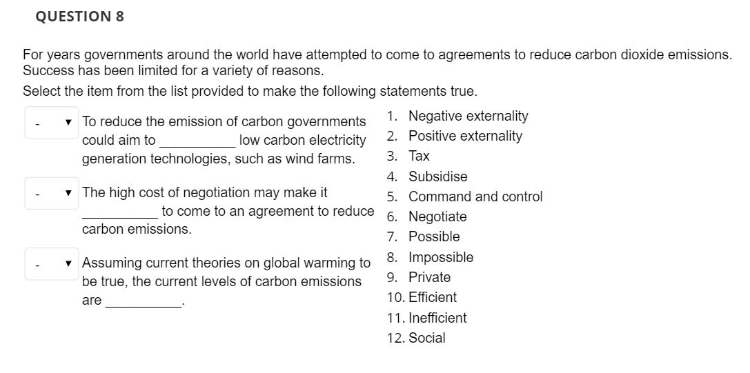 For years governments around the world have attempted to come to agreements to reduce carbon dioxide...