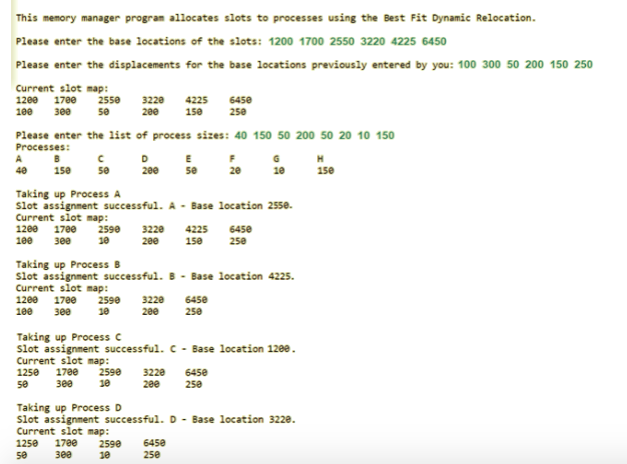 The Memory Management module in an operating system needs to perform several calculations to serve...-2