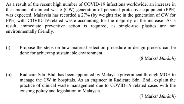 As a result of the recent high number of COVID-19 infections worldwide, an increase in the amount of...